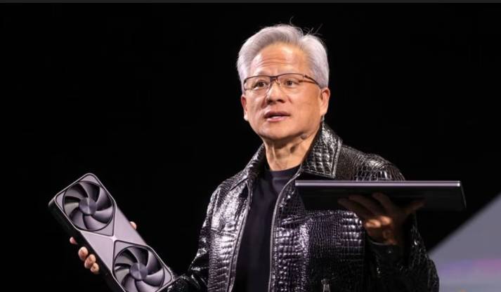 Nvidia CEO praises robots as 'AI immigrants'