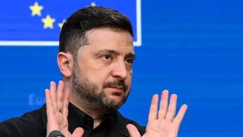 Zelensky says Europeans gave no 'unequivocal answer' about plan if Russia attacks again
