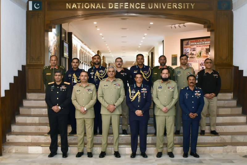 Bangladesh Air Chief Marshal Hasan Mahmood visits National Defence University