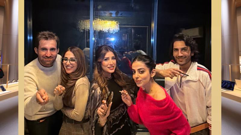 Yashma Gill, Ushna Shah celebrate Mehwish Hayat’s birthday with star-studded bash