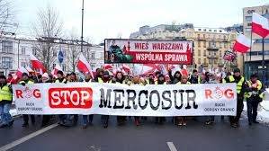 Polish farmers march against Mercosur trade deal