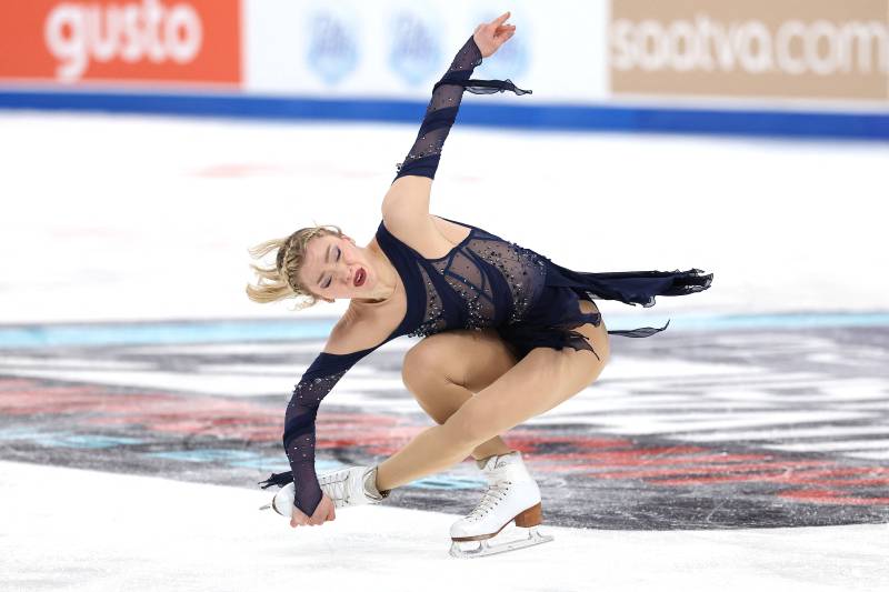 Glenn tops Liu for US figure skating gold as American women eye Olympics