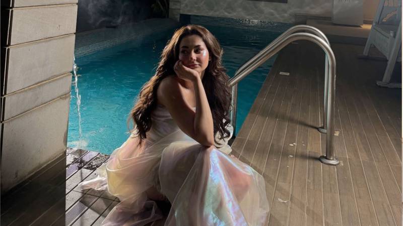Hania Aamir goes on anti-mosquito mission