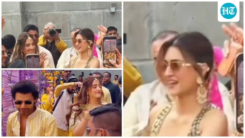 Kriti Senon overjoyed as sister Nupur weds singer Stephen Ben