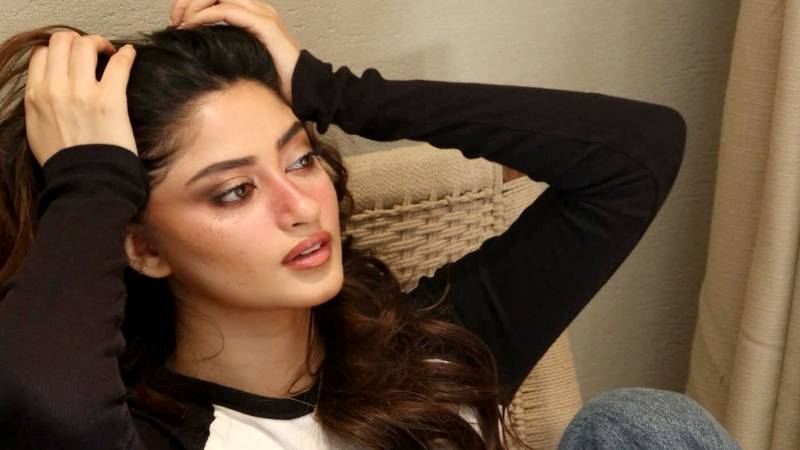 Sajal Aly turns heads with freckled look and bold eye makeup