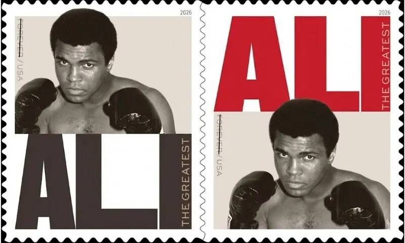 “The Greatest” Muhammad Ali to appear on two US Postal Service stamps