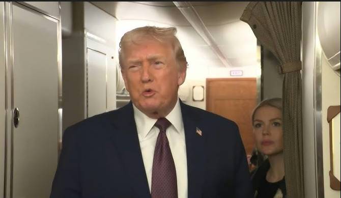 Trump says working well with Venezuela's new leaders, open to meeting