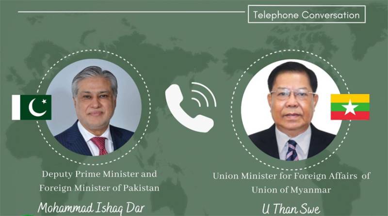 Pakistan, Myanmar for resolving regional issues through dialogue