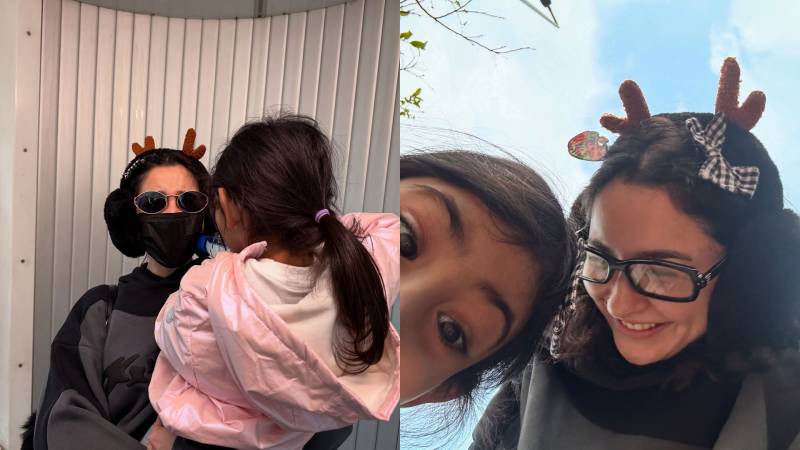 Hania Aamir melts hearts with adorable moments with little Alavia