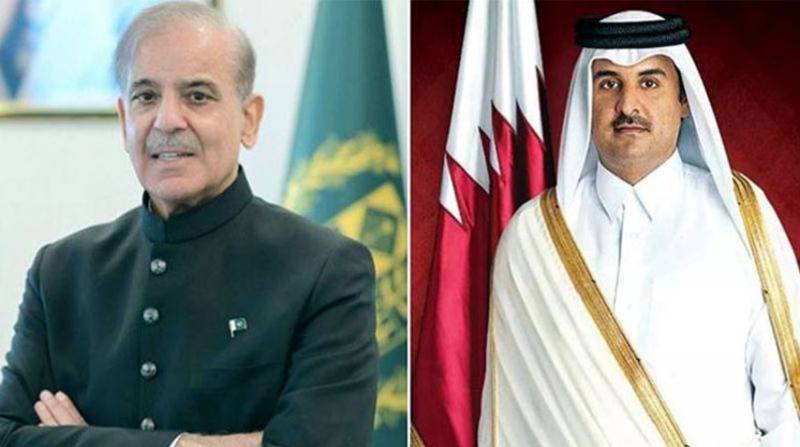 PM Shehbaz contacts Qatar's Emir to discuss regional situation 