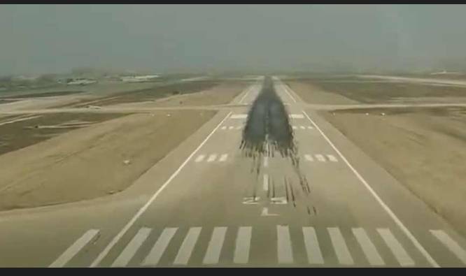 Taxiway C of Karachi Airport closed due to repair work