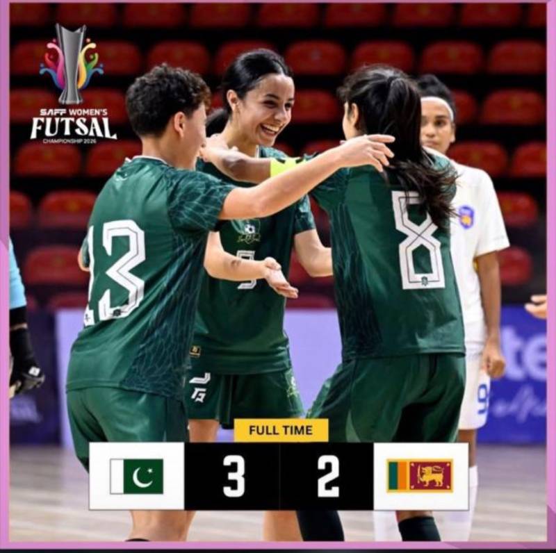 Pakistan futsal teams make history with maiden international wins at SAFF Championship 2026 