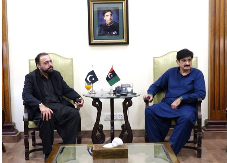 Salik Hussain, Murad Ali Shah discuss overseas Pakistanis issues 