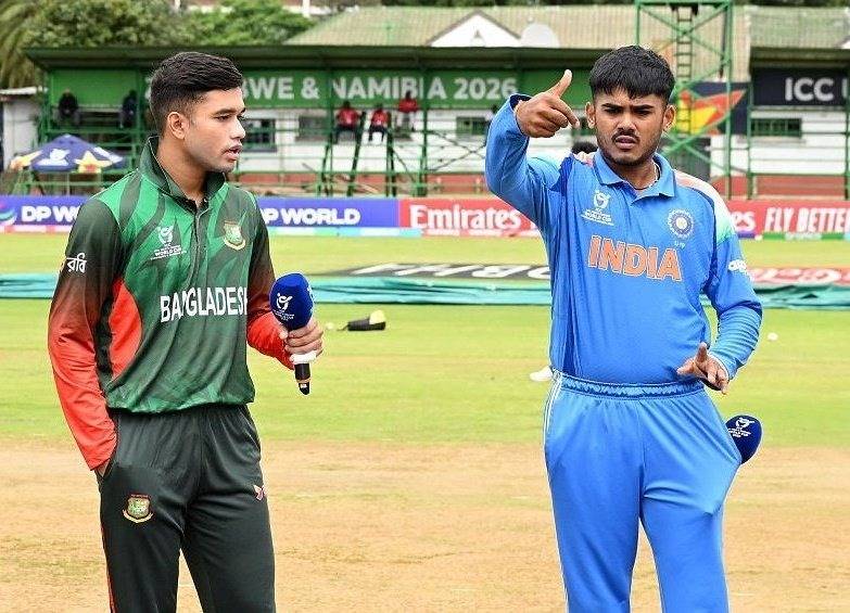 Cricket turns political again as India, Bangladesh captains skip handshake at U19 World Cup 
