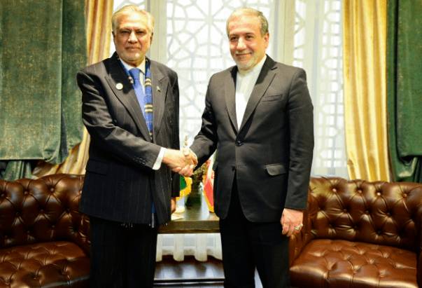 Ishaq Dar dials Iran FM after talking to EU representative