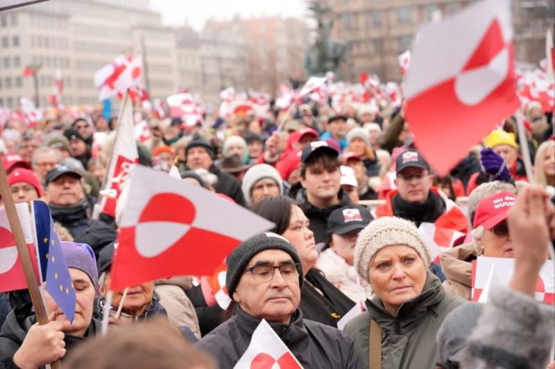 Thousands join anti-Trump 'Hands off Greenland' protests in Demark
