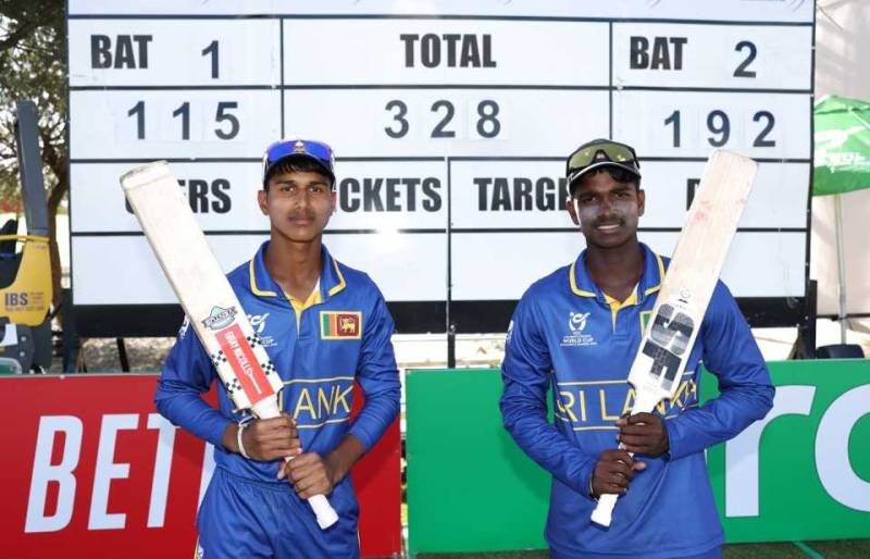 Sri Lanka’s Viran Chamoditha breaks U-19 World Cup individual score record