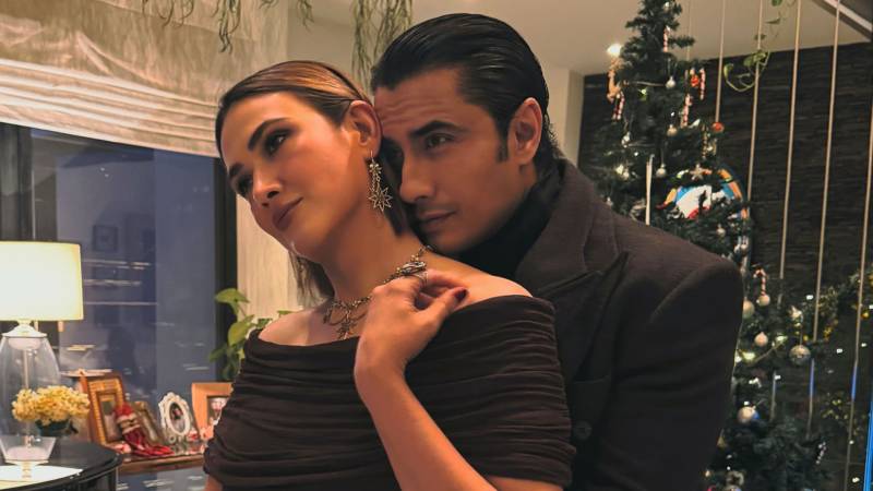 Ali Zafar shares romantic winter moment with wife in Lahore