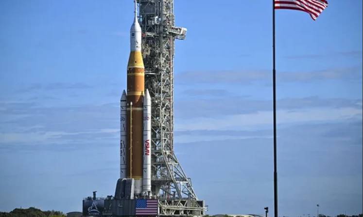 NASA moves moon rocket to launch pad ahead of Artemis 2 mission