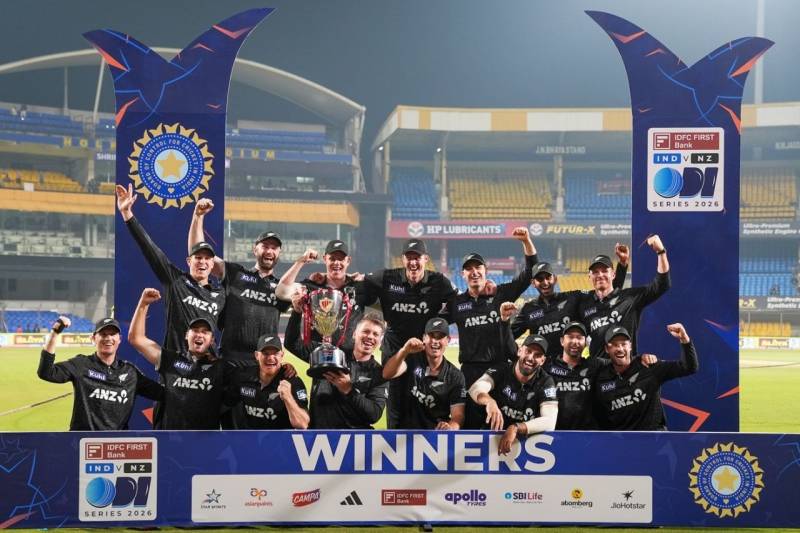 New Zealand clinches historic ODI series win in India, Kohli’s 124 in vain