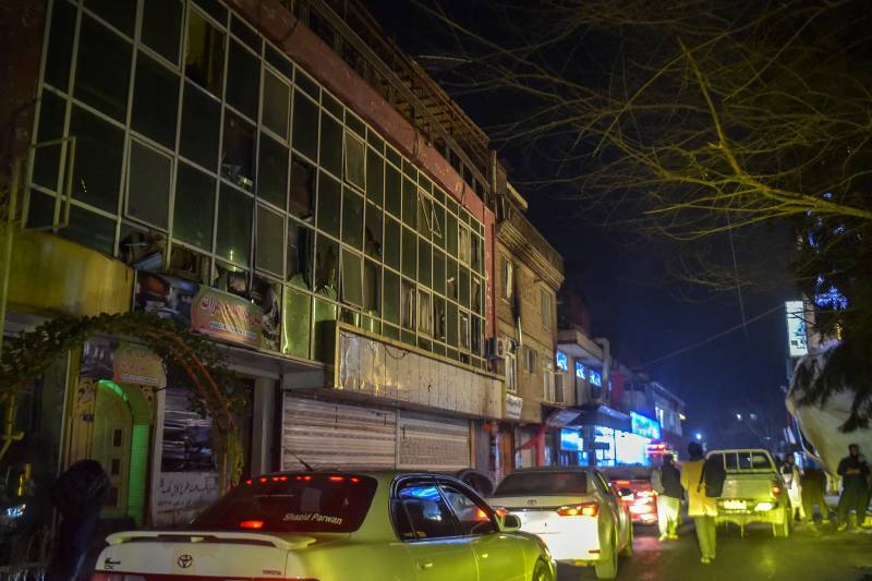 Blast in Afghan capital kills at least seven