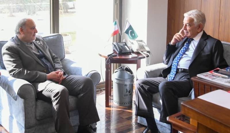 Pakistan, its people firmly stand by Iran: Khawaja Asif