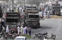 Two dumpers carrying Gul Plaza debris surprisingly go missing in Karachi