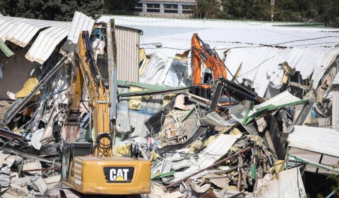 Israel begins demolitions at UNRWA headquarters in east Jerusalem