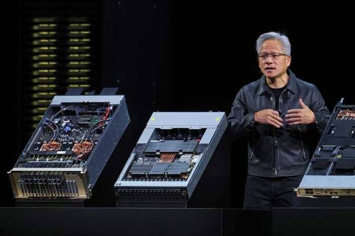 Nvidia boss sees 'trillions' in AI spending ahead