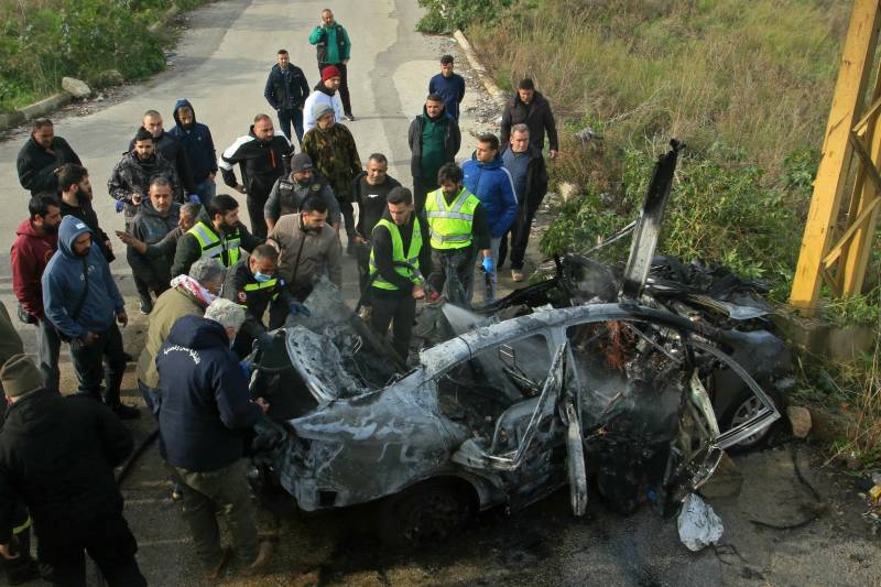Two dead in Israeli strikes on Lebanon