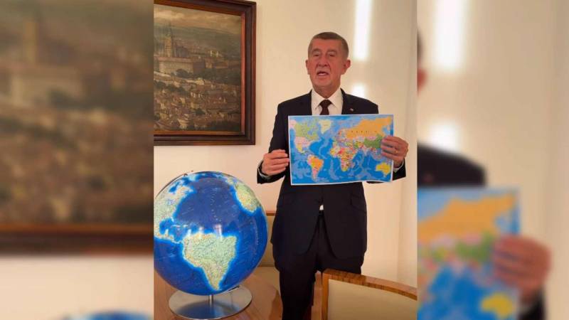 Czech PM ridiculed after buying globe to 'find Greenland'