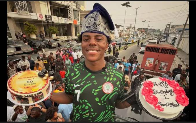 YouTuber IShowSpeed hits 50m subscribers in Nigeria on Africa tour
