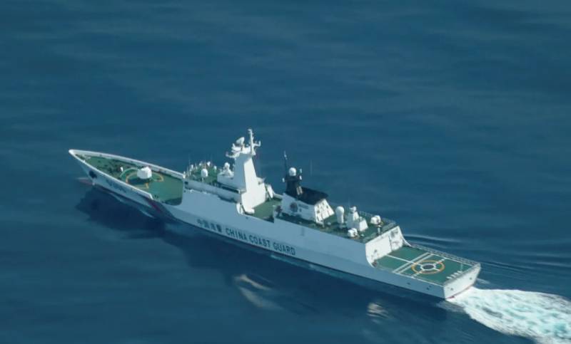 Chinese coast guard rescues 13 Philippine sailors in disputed waters