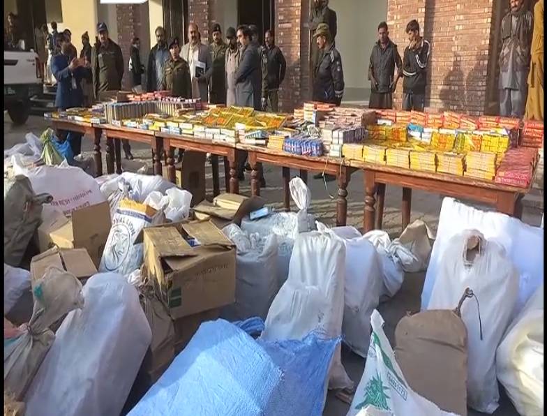 Three arrested for illegal fireworks sale in Multan 