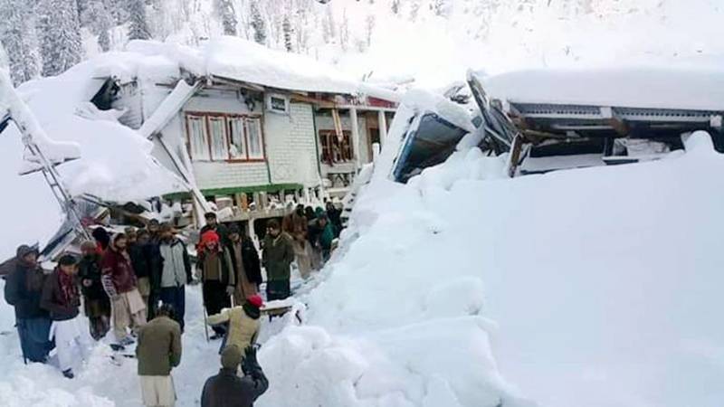 NDMA warns of increased risk of avalanches in hilly, upper regions of Pakistan