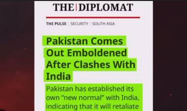 Int’l journal The Diplomate praises Pakistan’s diplomatic strategy 