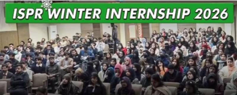ISPR’s Winter Internship Programme 2026 continues in KP