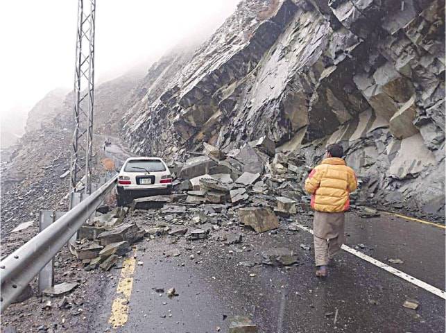 NDMA issues landslide alert for mountainous areas of Pakistan