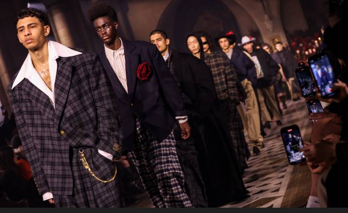 Men's fashion goes low-risk in uncertain world