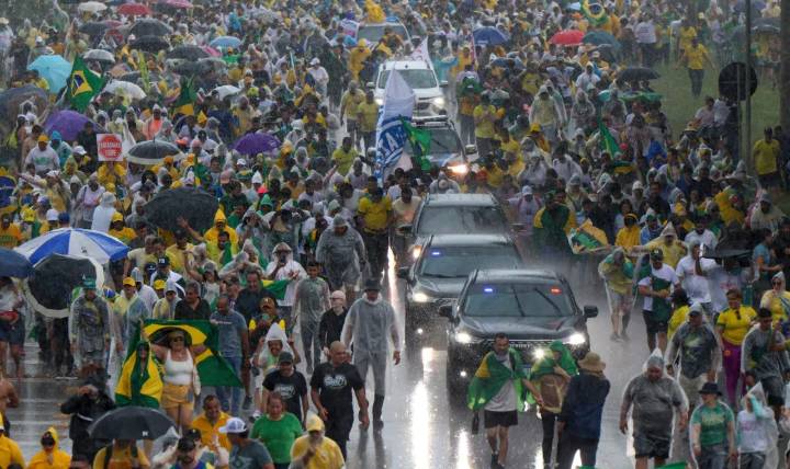 Lightning strike injures 89 at rally for Brazil's former president