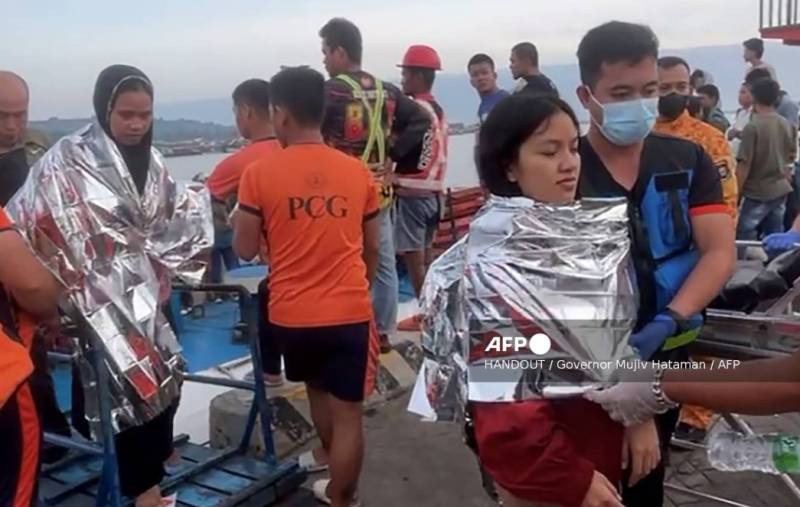 Ferry sinking kills 18, leaves 24 missing in south Philippines