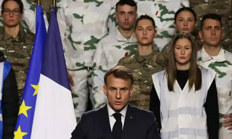 France's president to meet Denmark, Greenland leaders