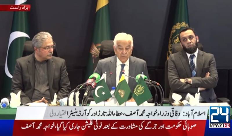 No military operation in Tirah, says Kh Asif