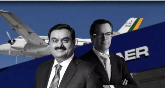 India's Adani signs pact with Brazil's Embraer to build planes