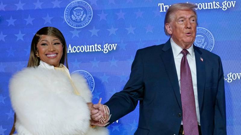 'No. 1 fan': Rapper Minaj backs Trump