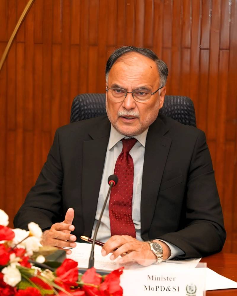 Ahsan Iqbal says Pakistan pulled back from near default
