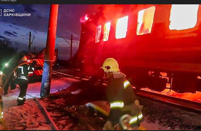 12 killed as Russia targets passenger train in Ukraine