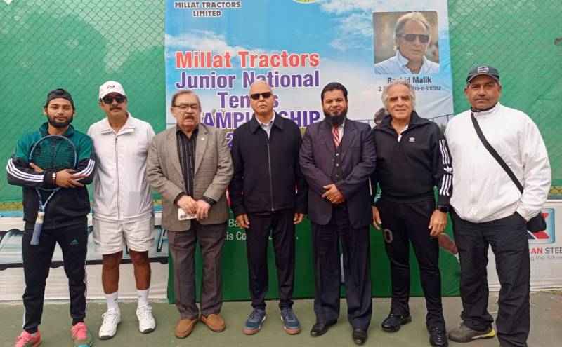 Amir Mazari storms into finals of Millat Tractors Junior National Tennis