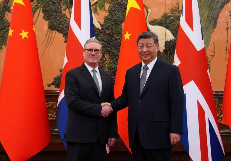 Britain's Starmer hails 'good progress' after meeting China's Xi
