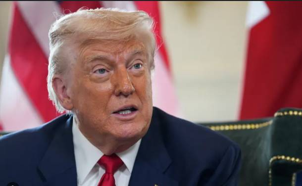Trump says 'hopefully' no need for military action against Iran
